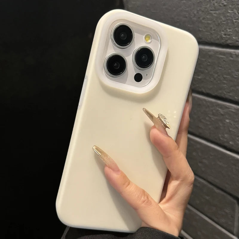 Ins Cute Jelly Silicone Shockproof Phone Case For iPhone