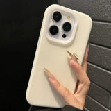 Ins Cute Jelly Silicone Shockproof Phone Case For iPhone