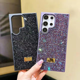 Luxury Flashing Swan Phone Case Shockproof and Anti Drop For Samsung Galaxy