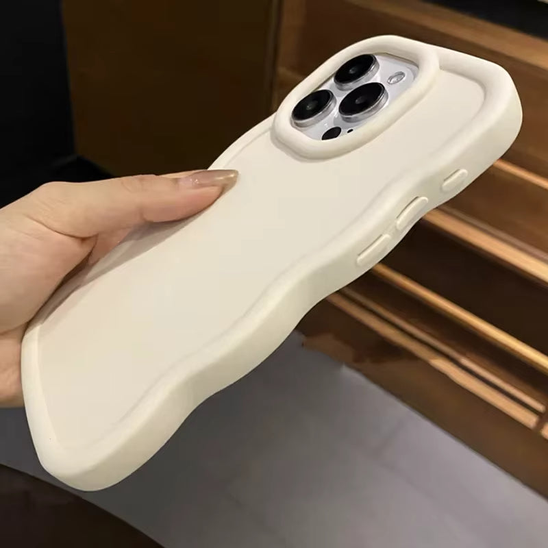 Fashion Soft Curly Wave Case for iPhone