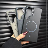 Luxury Slim Matte Magsafe Case for Samsung