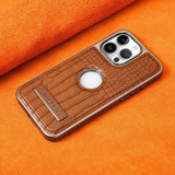 Magnetic Shockproof Leather Texture Case for iphone