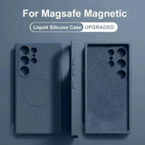Luxury Silicone Magnetic Case For Samsung Galaxy