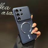 Shockproof Magnetic Leather Case for Samsung