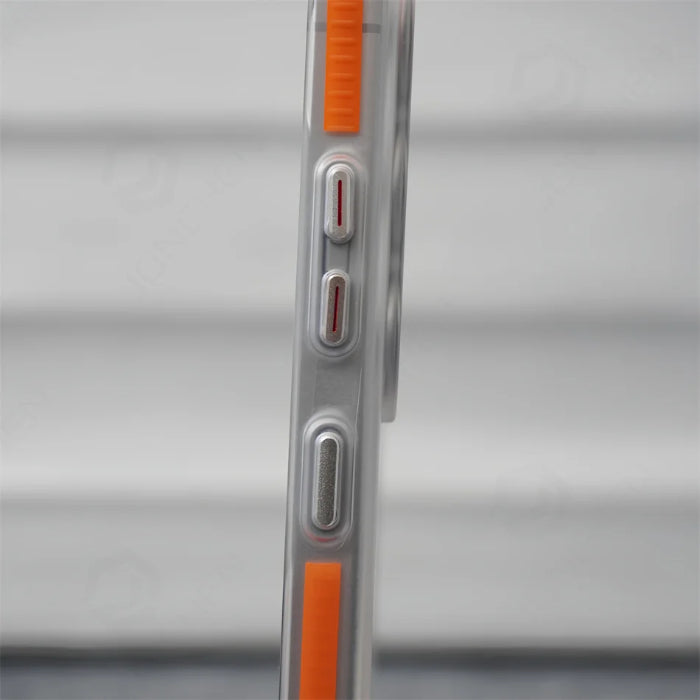 3D Corrugated Pattern Non-slip Matte Clear Case For Samsung
