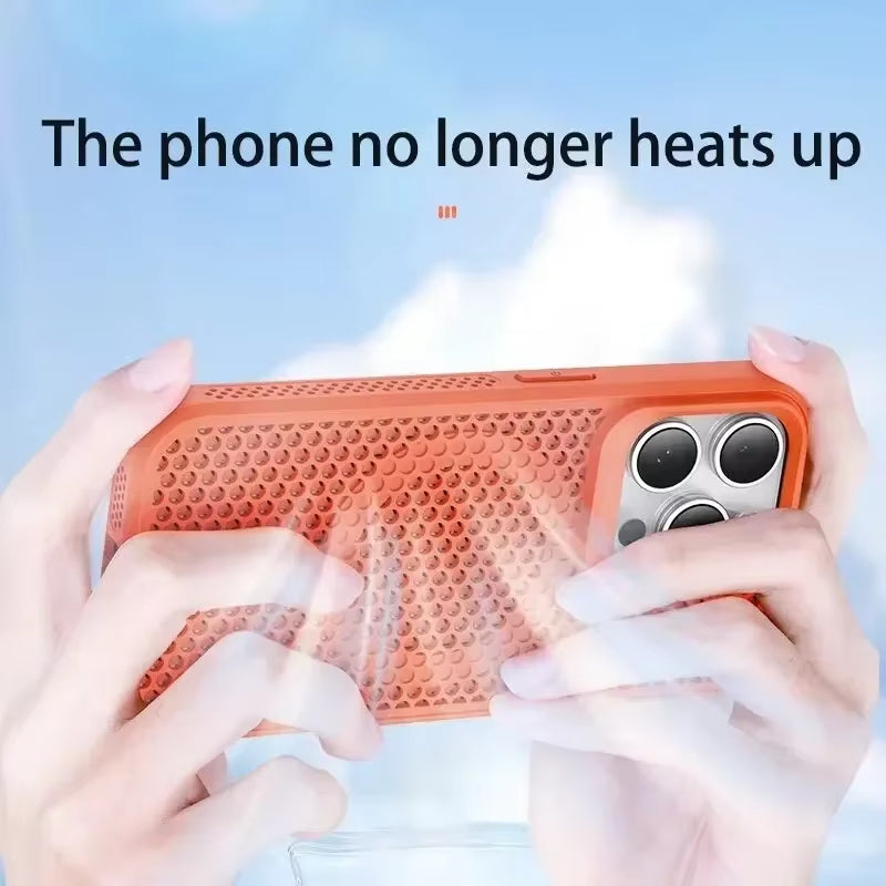 Cooling Heat Dissipation Magnetic Case For iPhone