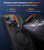 Shockproof Armor Metal Ring Holder Case For iPhone
