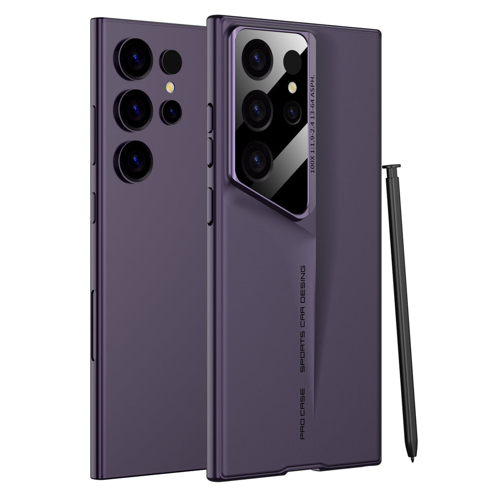 Matte Ultra Thin Blade Mecha PC Hard Phone Case for Samsung