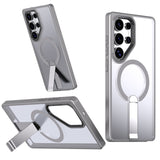 Luxury Metal Stand Magsafe Case For Samsung