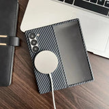 Ultra Slim Carbon Fibre Magsafe Phone Case For Samsung