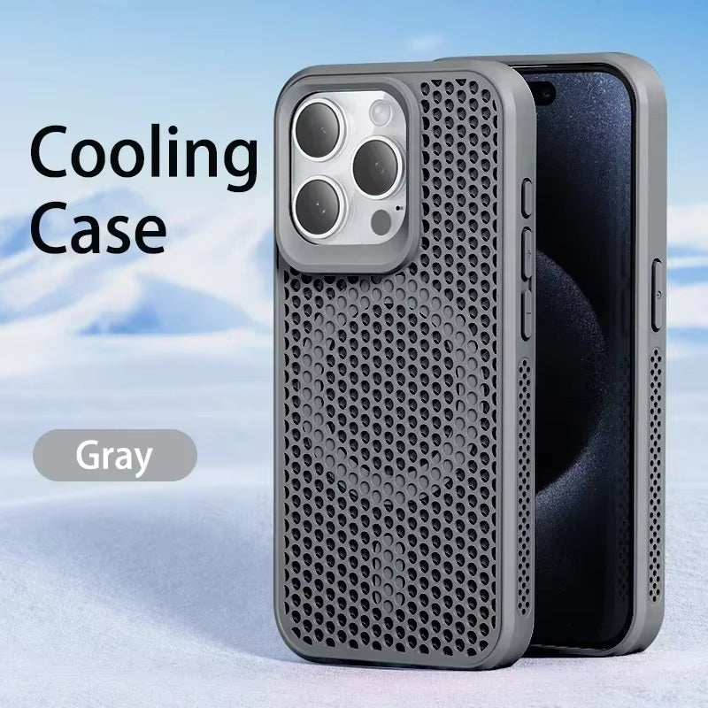 Cooling Heat Dissipation Magnetic Case For iPhone