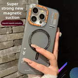 Matte Magnetic Phone Case For iPhone