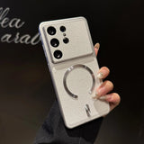 Shockproof Magnetic Leather Case for Samsung