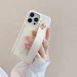Wallet Card Holder Wrist Strap Case for iphone