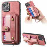 Wrist Lanyard Card Holder Kickstand Case for iphone