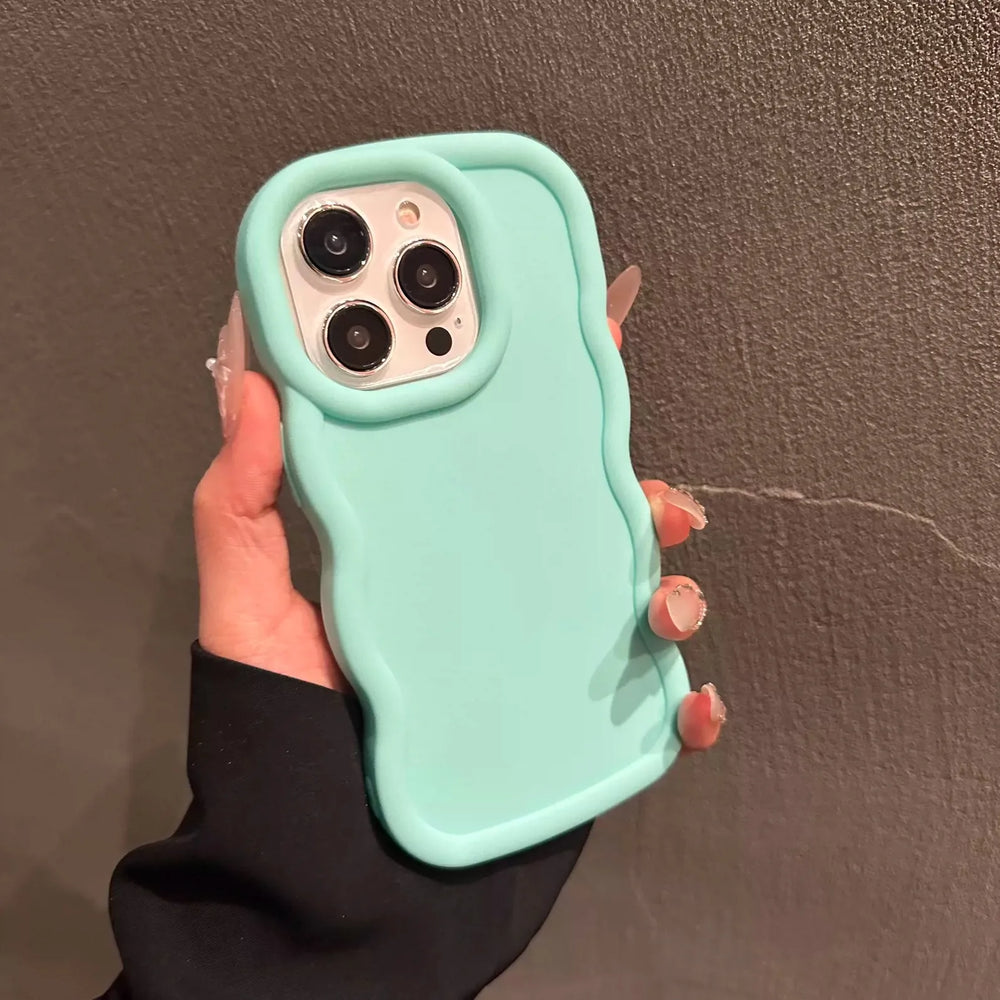 Fashion Soft Curly Wave Case for iPhone
