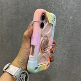 Luxury Heavy Duty Ring Holder Case for iPhone