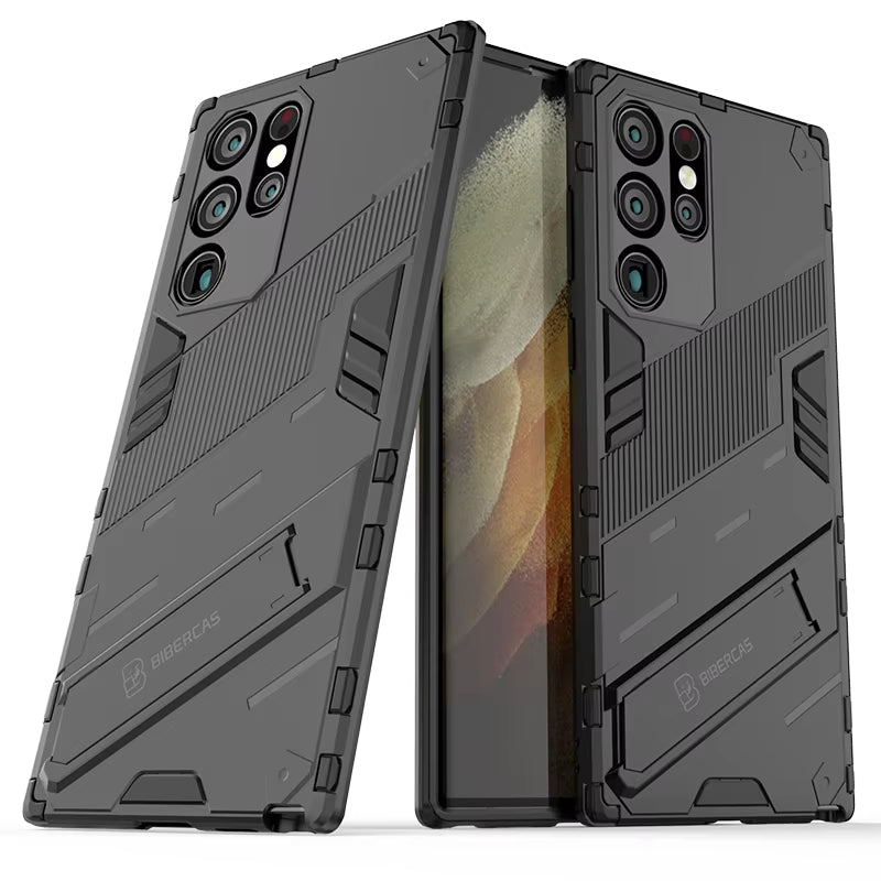 Armor Shockproof Magnetic Holder Stand Cases For Sumsung