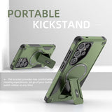 Fold Stand Holder Magnetic Armor Case For Samsung
