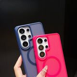 Invisible Magnetic Kickstand Case for Samsung