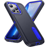 Heavy Duty Shockproof Anti-Scratch Rugged Protective with Kickstand Case For iPhone