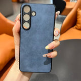 Luxury Sheepskin Leather Phone Case Samsung