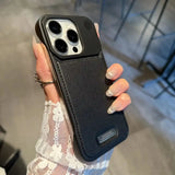 Business Aromatherapy Leather Case for iPhone