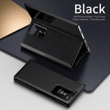 Shockproof Leather Flip Kickstand Case for Samsung