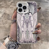 Middle Ages Retro Cupid Angel Phone Case for iPhone