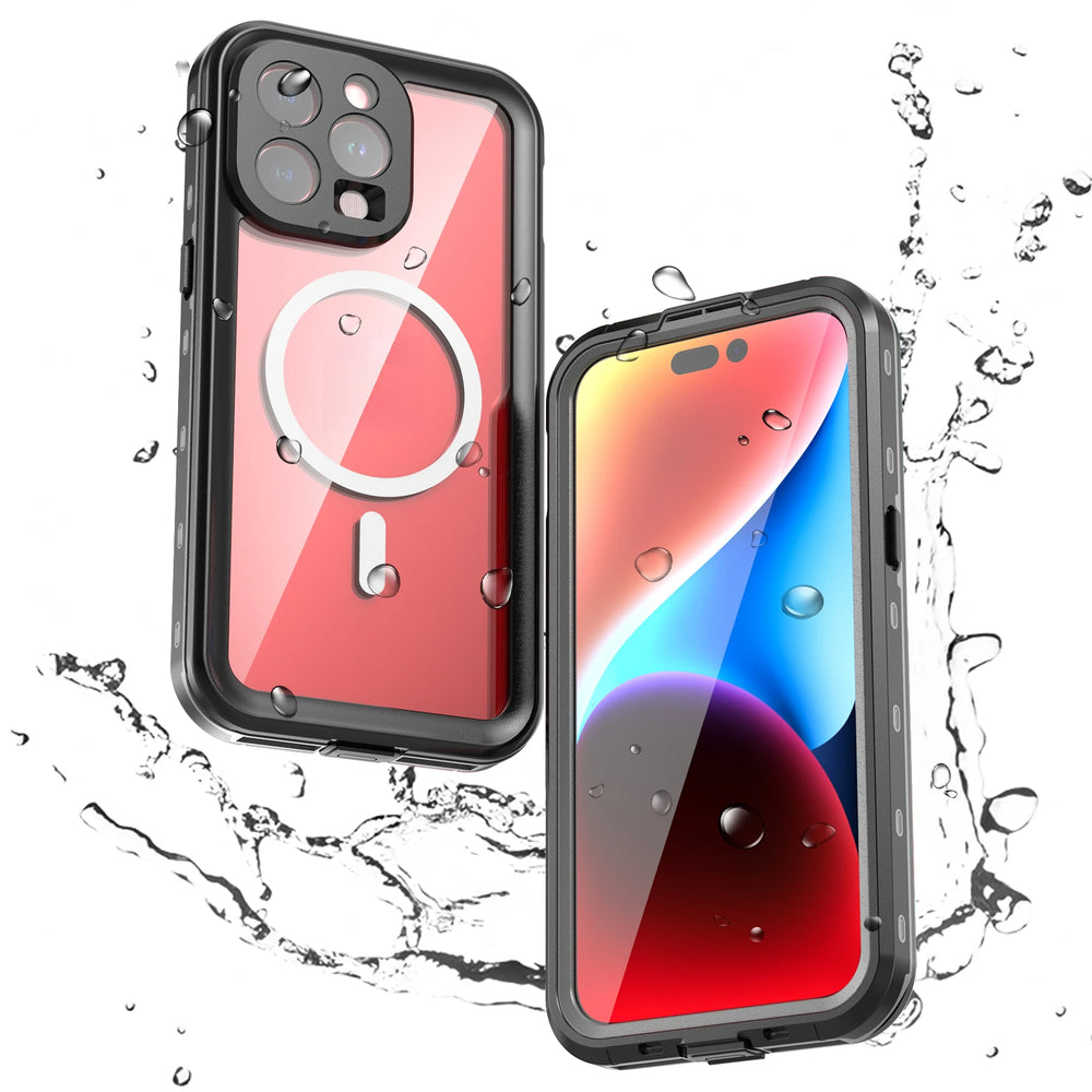 shockproof IP68 professional waterproof case for iPhone