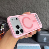 Full-Coverage Magnetic PC Kickstand Case for iphone
