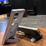 Matte Heat Dissipation Magnetic Hidden Kickstand Case for Samsung