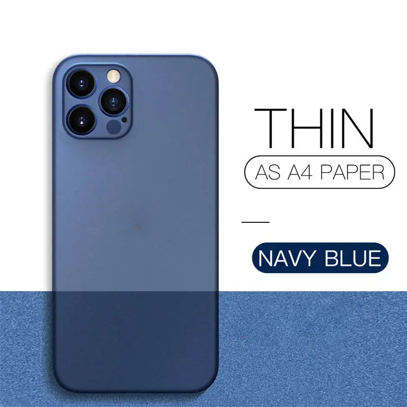 New 0.2MM Ultra Thin Matte PP Case For iphone