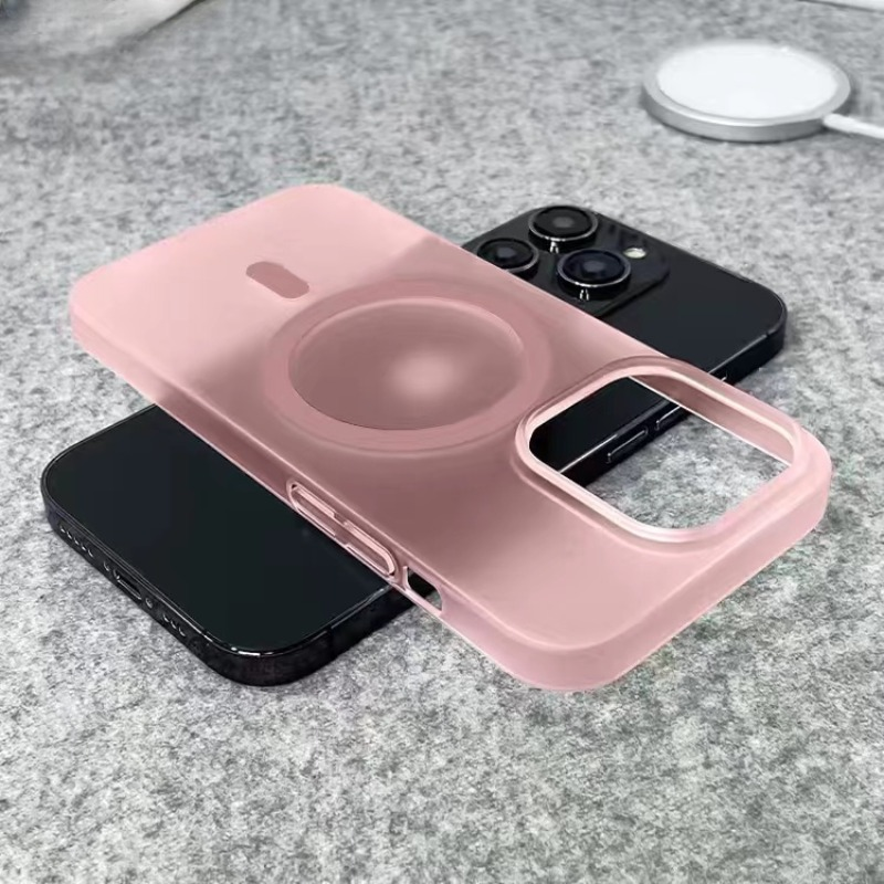 Ultra Thin Magnetic Clear Case For iPhone