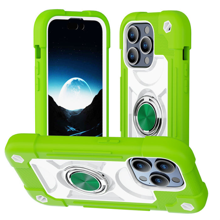 Luxury Heavy Duty Ring Holder Case for iPhone