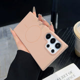 Luxury Slim Matte Magsafe Case for Samsung
