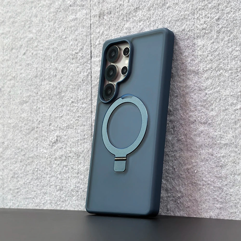 Magnetic Ring Holder Case For Samsung Galaxy