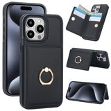 Shockproof Leather Ring Holder Case for iphone