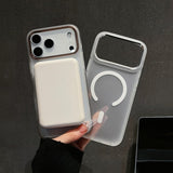 Acrylic Magnetic Shockproof Soft Touch Case for iphone