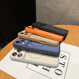 Shockproof Magnetic Soft Touch Case for iphone