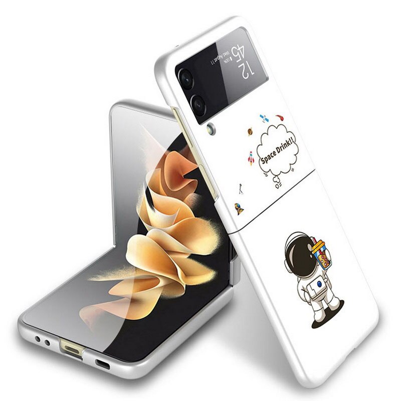 Cute Astronaut Silicone Case For Samsung Z Filp/Z Fold