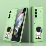 Cute Astronaut Silicone Case For Samsung Z Filp/Z Fold