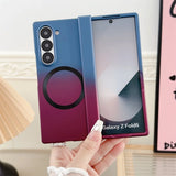 Candy Color Gradient Magnetic Case for Samsung Z Fold