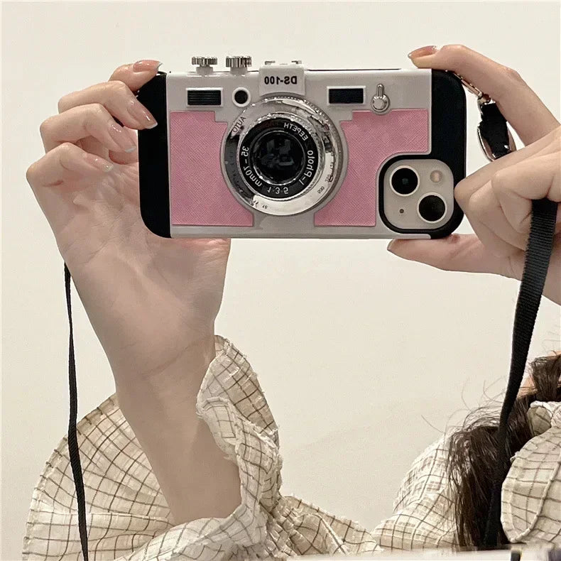 Emily in Paris 3D Retro Camera Case For iPhone