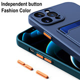 Fashion Card Slot Holder Case For iPhone