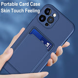 Fashion Card Slot Holder Case For iPhone