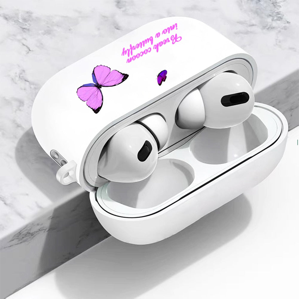 Butterfly Soft Silicone CaseFor AirPods