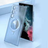 Stand Holder Magnetic Case For Samsung