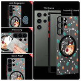 Christmas Matte Magnetic Case For Samsung