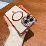 Glitter Diamond Magnetic Case For iPhone